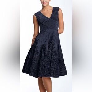 Adriana Papel Cocktail Dress, size 10. Midnight blue.